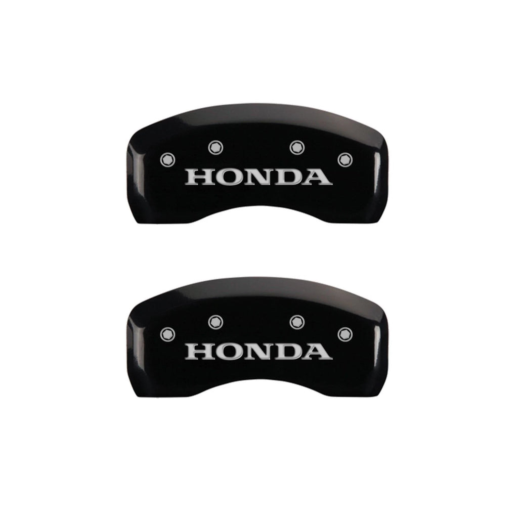 Caliper Covers Black Front Pair for 2011 Honda CR-V SE (2011–2018)