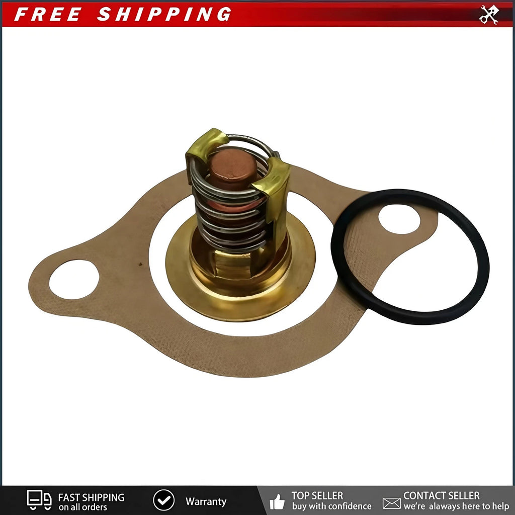 Thermostat Kit 140°F 60°C for OMC 5.7L 574 7.4L 744 7.5L 754 8.2L 824 3853983