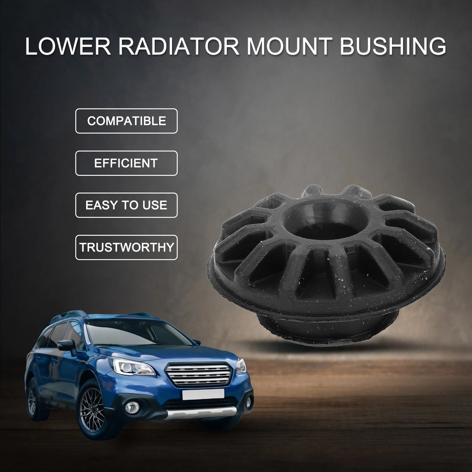 2X Lower Radiator Mount Bushing for Chevrolet Cruze (2011–2016) No. 13304695