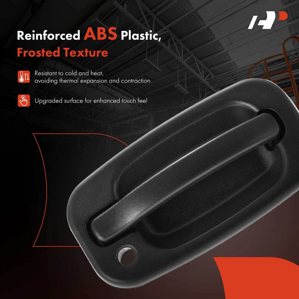 Rear Black Tailgate Door Handle for Chevrolet Suburban Tahoe (2007–2014)