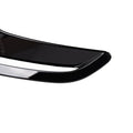 2 x Black Side Wing Air Draft Fender Trim for BMW X5 F15 (2014-2016)