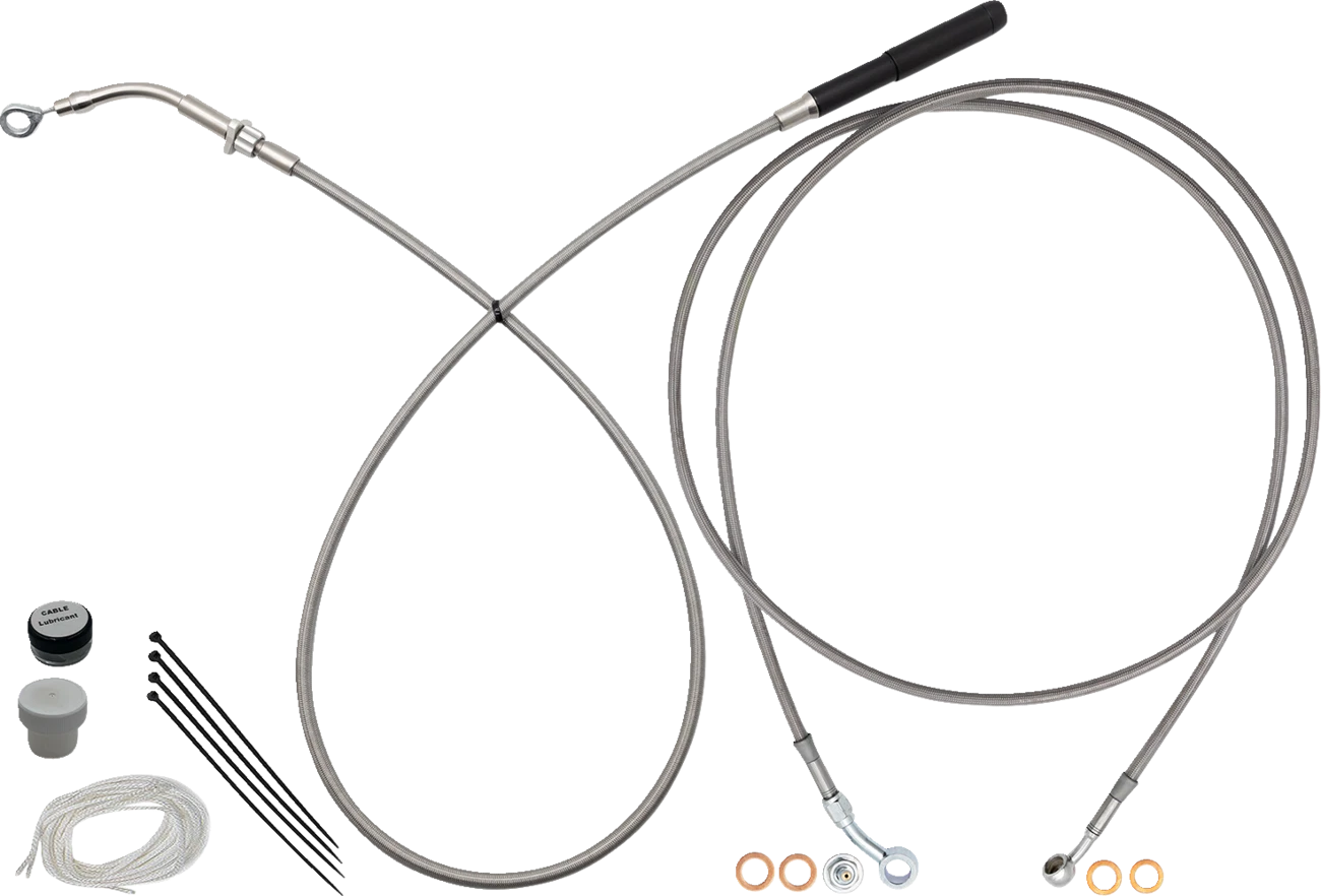 EZ Install Kit for Harley Davidson (14" Handlebars, Upper Clutch)