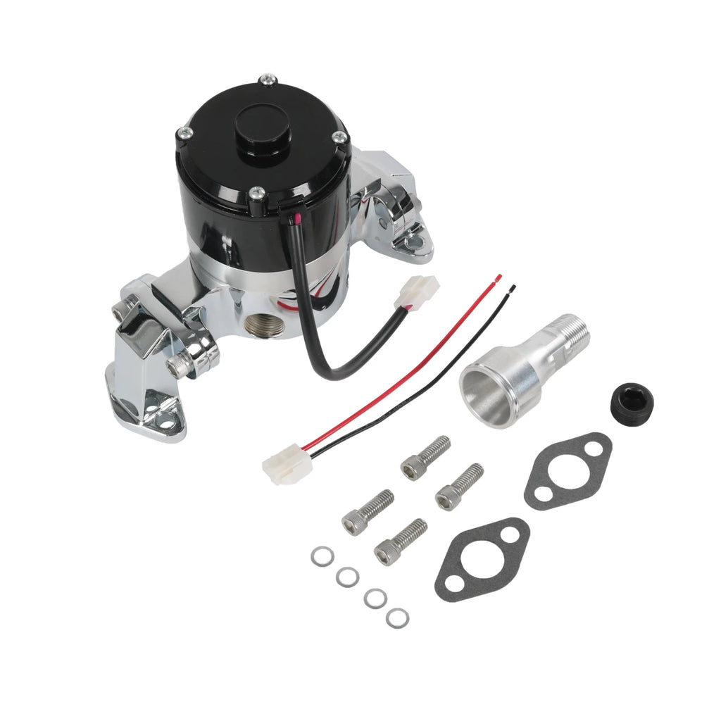 Chrome Electric Water Pump for Small Block Chevy (350 EWP)