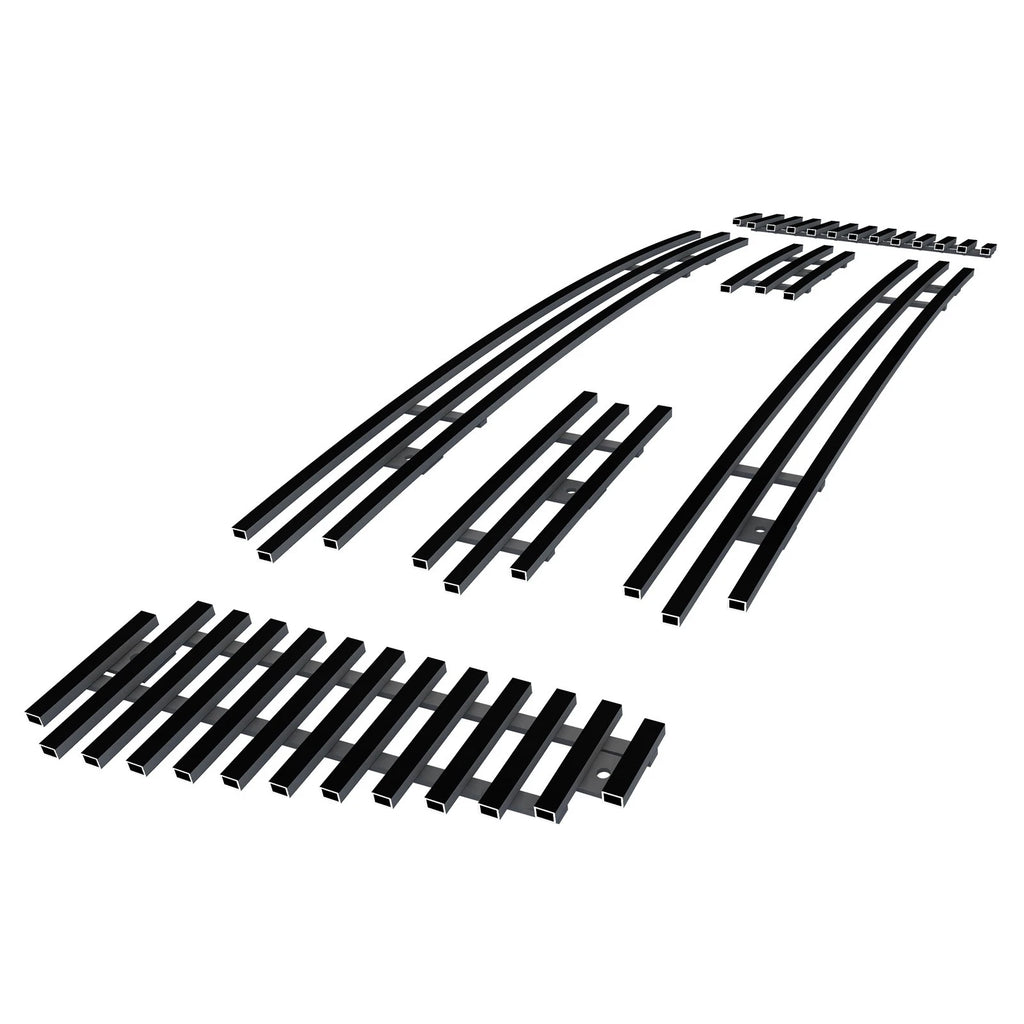 Stainless Black Billet Grille Insert for Ford F-150 (2004–2008)