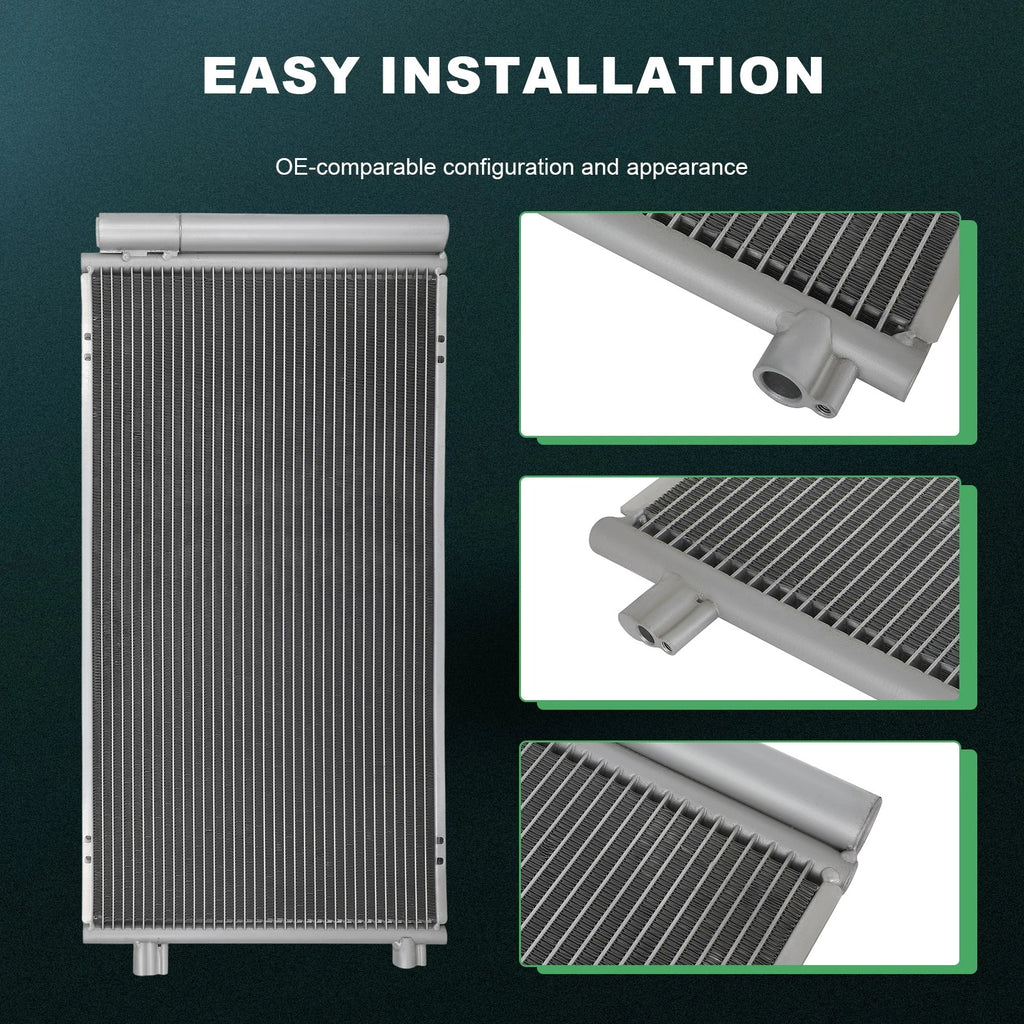 AC Condenser for Ram ProMaster City (2015–2022) Jeep Compass (2016–2018) Fiat 500X