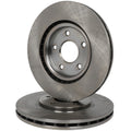 2X Front Brake Rotors for Chrysler Town & Country (2012–2016)