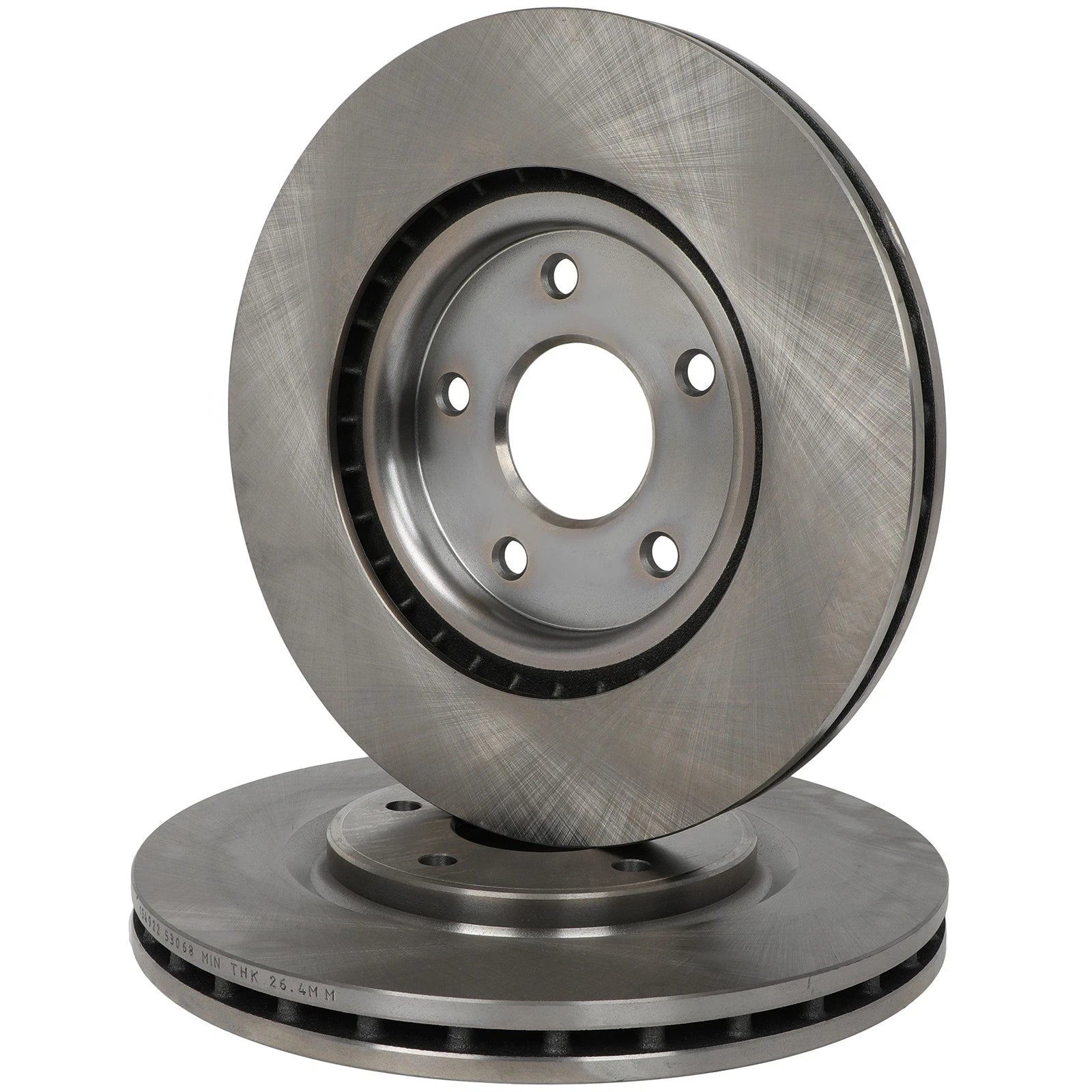 2X Front Brake Rotors for Chrysler Town & Country (2012–2016)