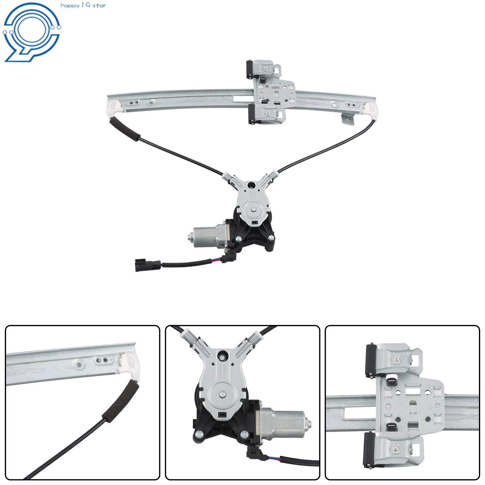 Pair Power Window Regulators for Dodge Dakota (2005–2010) with Motor