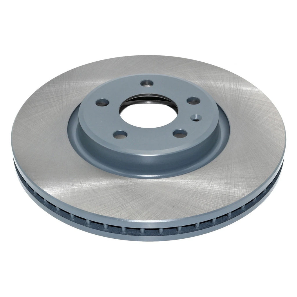 Set of 2 DuraGo Front Rotors & TRW Pro Low-Metallic Pads for Audi A4 A5 A6 (2008–2016)