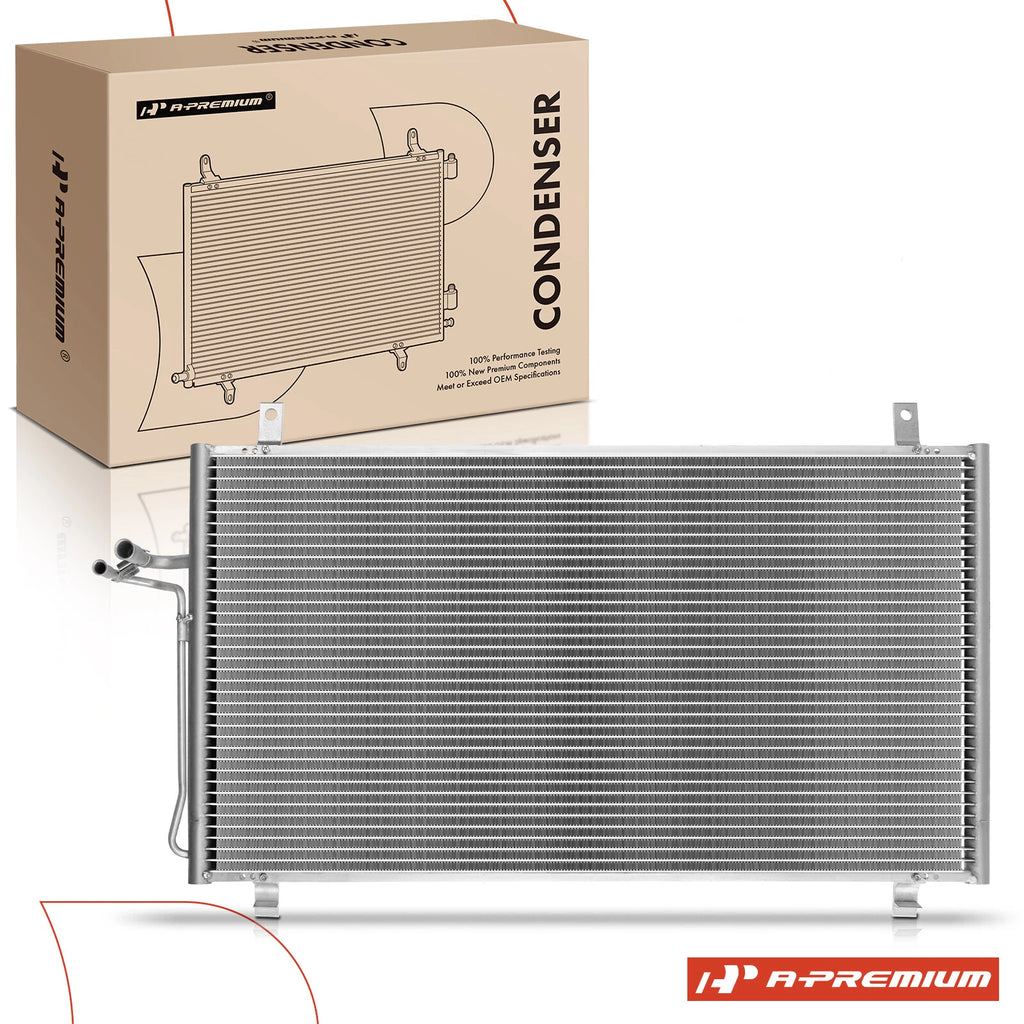 A/C Condenser with Bracket & Receiver Drier for Nissan 350Z (2003–2009)