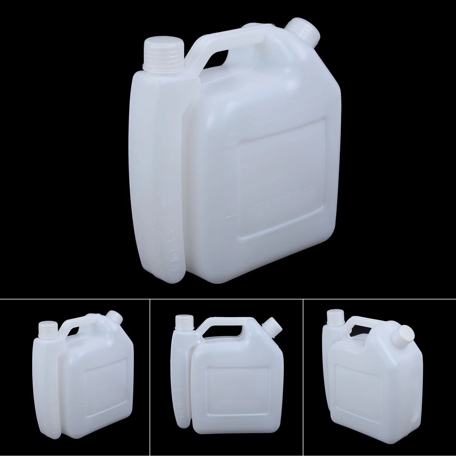 1L Fuel Oil Mixing Bottle Holder for Lawn Mower