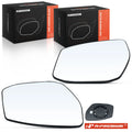 Pair Manual Mirror Glass for Nissan Altima, Sentra (2013–2019)