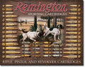 Vintage Replica Tin Metal Sign for Remington Pistol Cartridges (1679)