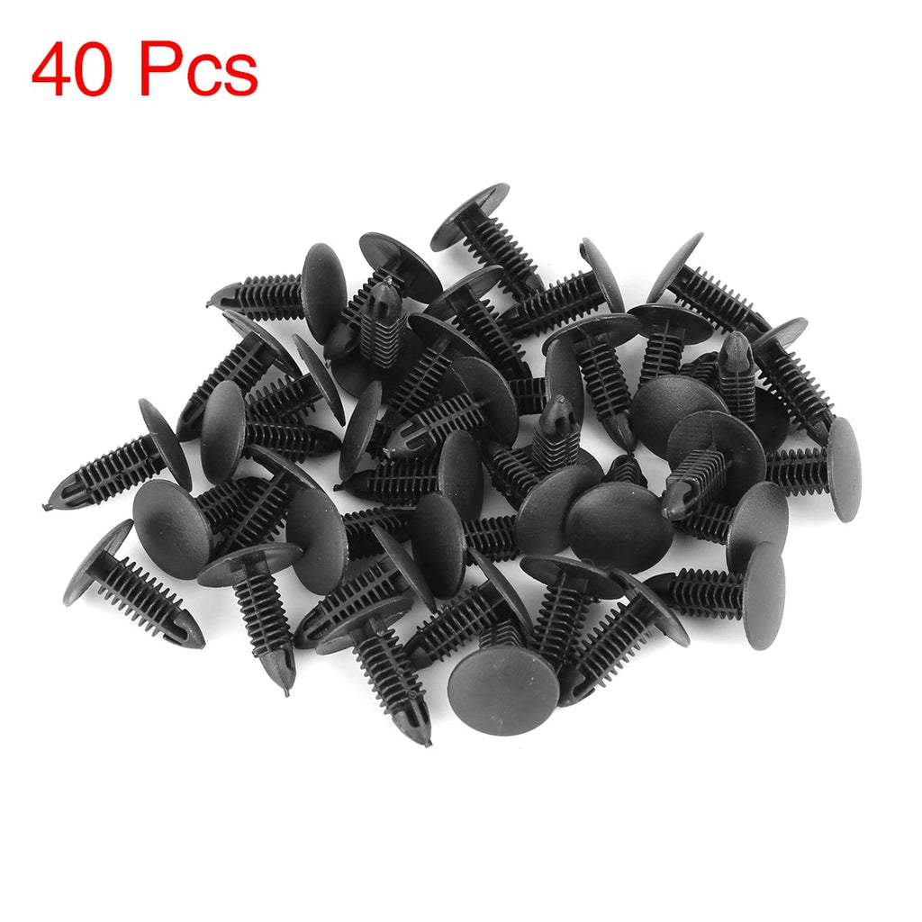 40pcs Plastic Bolt Rivets Fasteners for Toyota (Various Models)