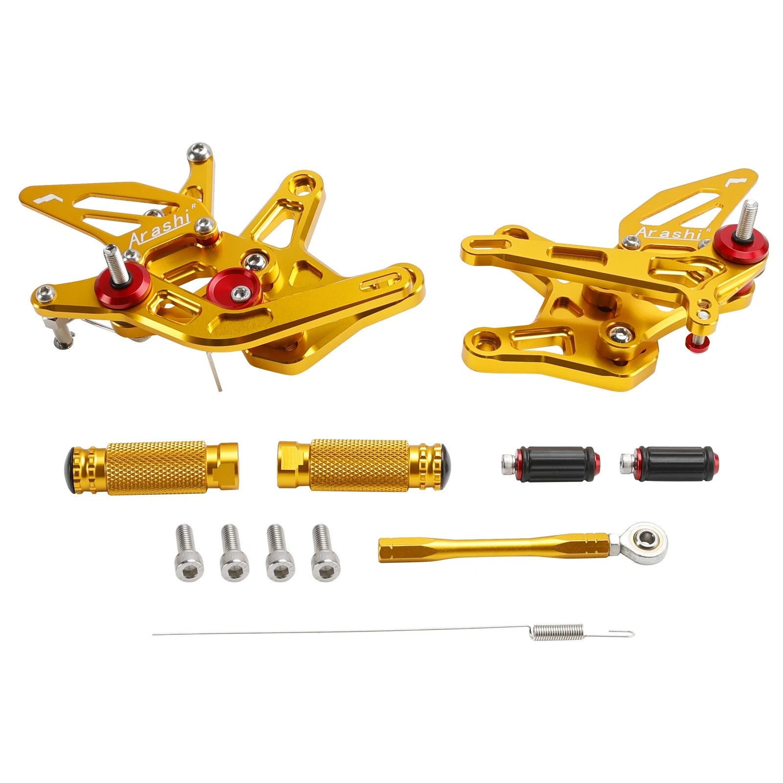 Adjustable Rearset for Kawasaki ZX636 Ninja ZX-6R (2024–2025)