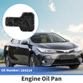 Engine Oil Pan for Toyota Corolla (1998–2008) No.264314 Steel Black