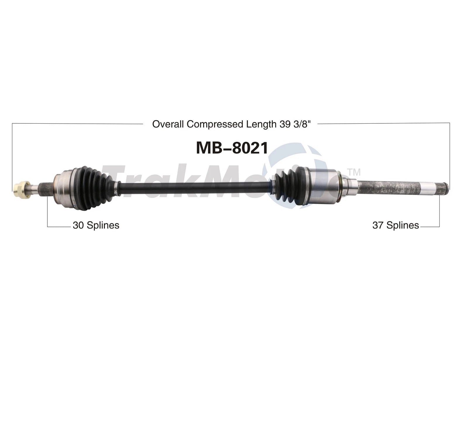 SurTrack CV Axle Shaft for Benz X164 W164 (2007–2012)