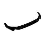 Glossy Black Front Bumper Splitter Lip for Audi A5 Sline S5 (2020-2024)