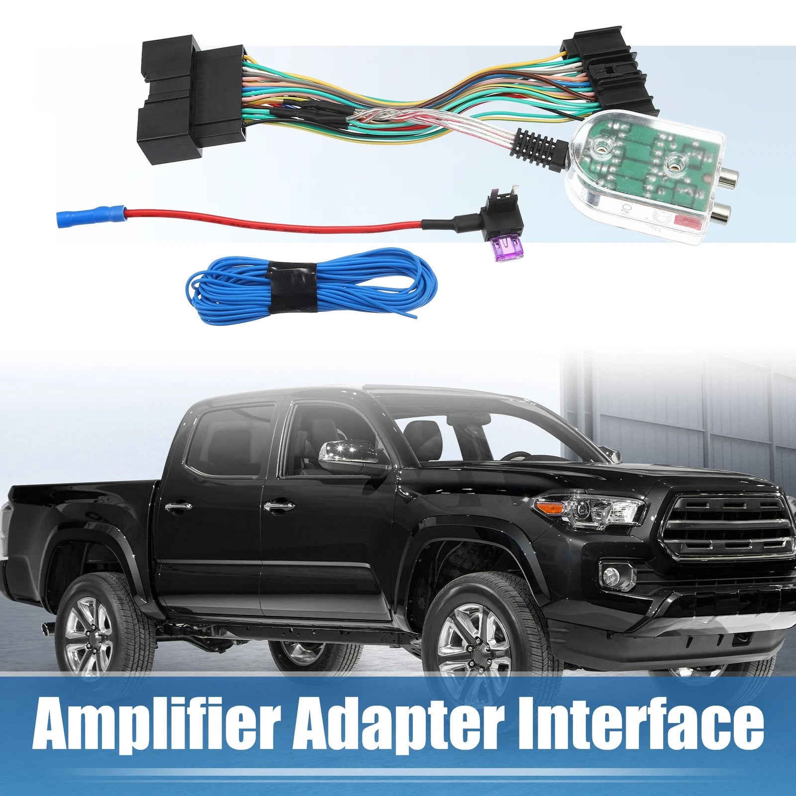 Set of Subwoofer Amplifier Plug & Play Harness for Ford F-150 (2015–2018)