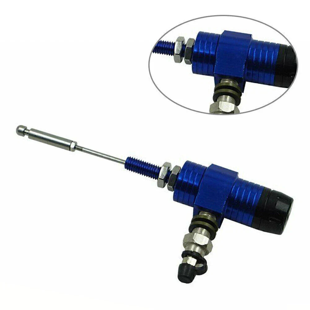 Blue Hydraulic Clutch Master Cylinder Rod Brake Pump for Universal Motorcycle