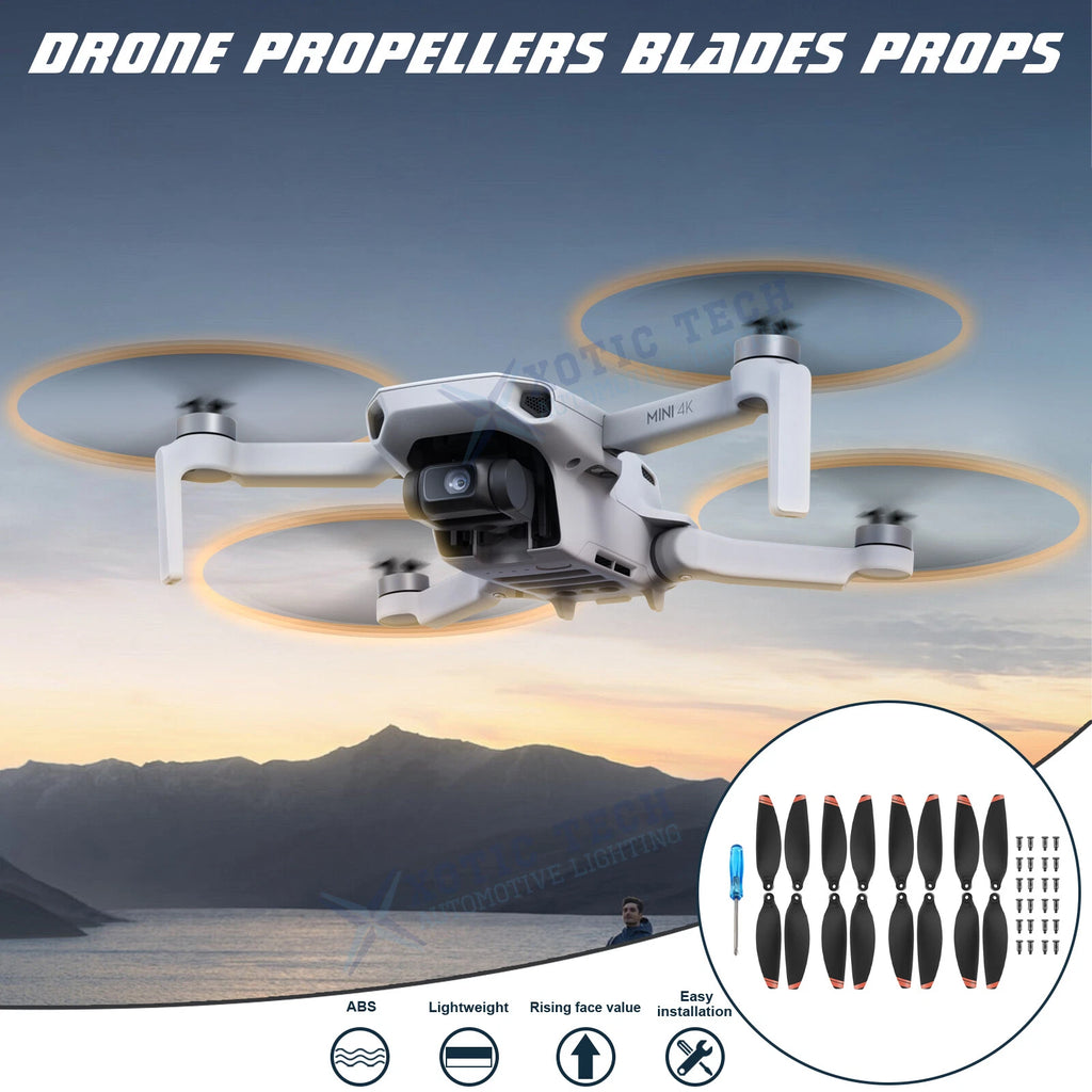 Low-Noise Airscrew Propeller Set for DJI Mavic Mini 2 (2020–2023)