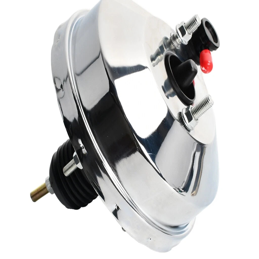 8" Chrome Power Brake Booster Conversion Kit for Chevy Impala (1958–1964)