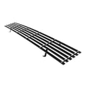 Billet Grille Insert for Nissan Pickup (1986–1997) - Black Wide Design