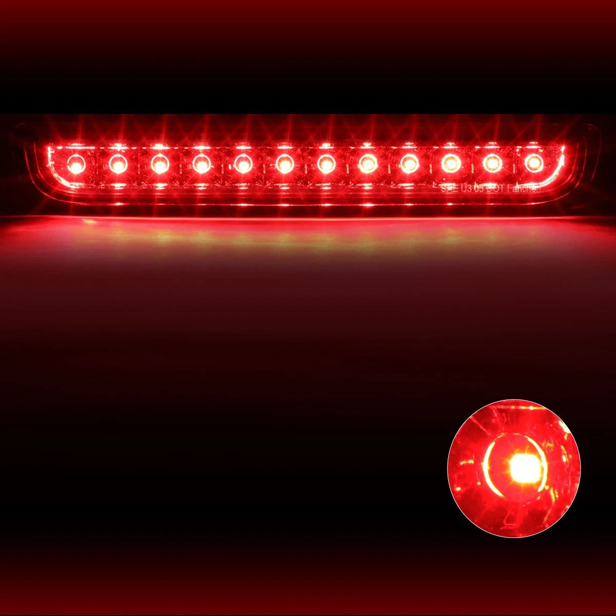 Full LED Third Brake Light for FJ Cruiser (2007–2014)