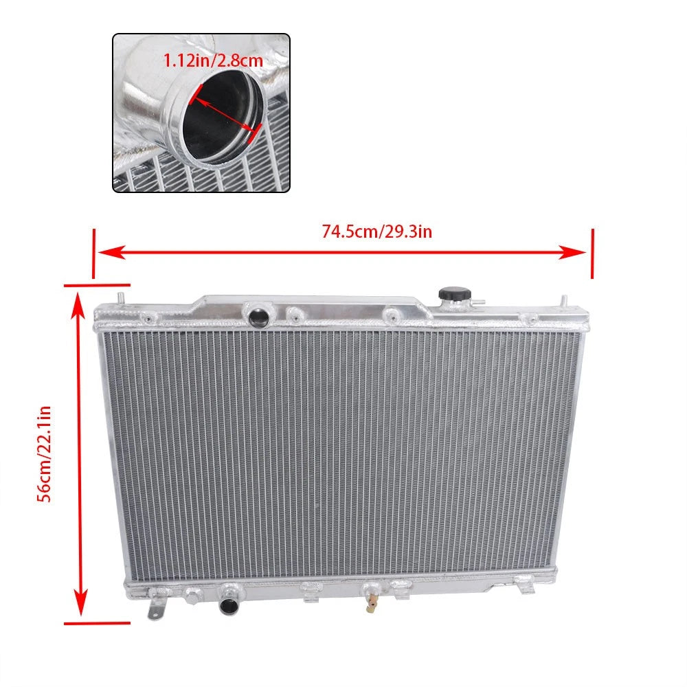 3 Row Aluminum Radiator for Honda CR-V L4 2.4L (2012–2016)