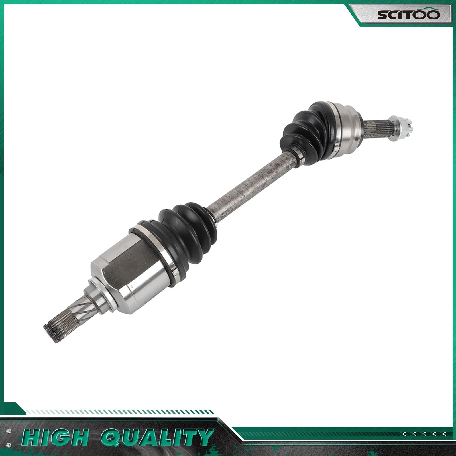 Front Left CV Axle Assembly for Jeep Patriot (2010–2017) 2.4L 4WD/FWD