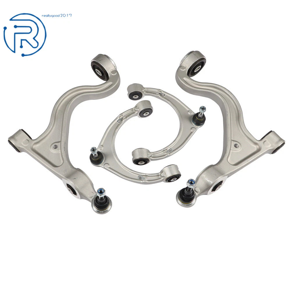 Set of 2 Front Upper Lower Control Arms for Porsche Panamera (2010–2013)