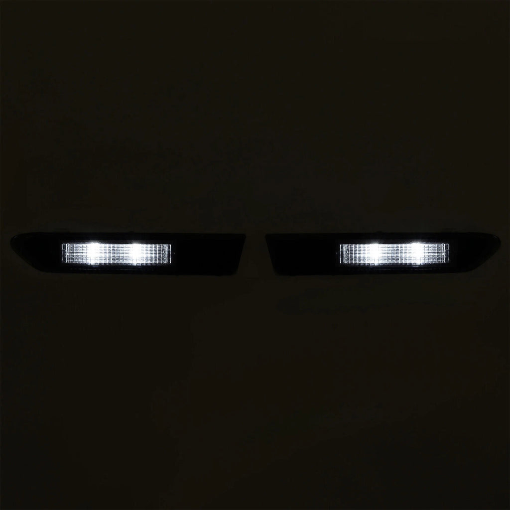 Set of 4 LED Front Rear Fender Side Marker Lights for Acura TL (2004–2008)