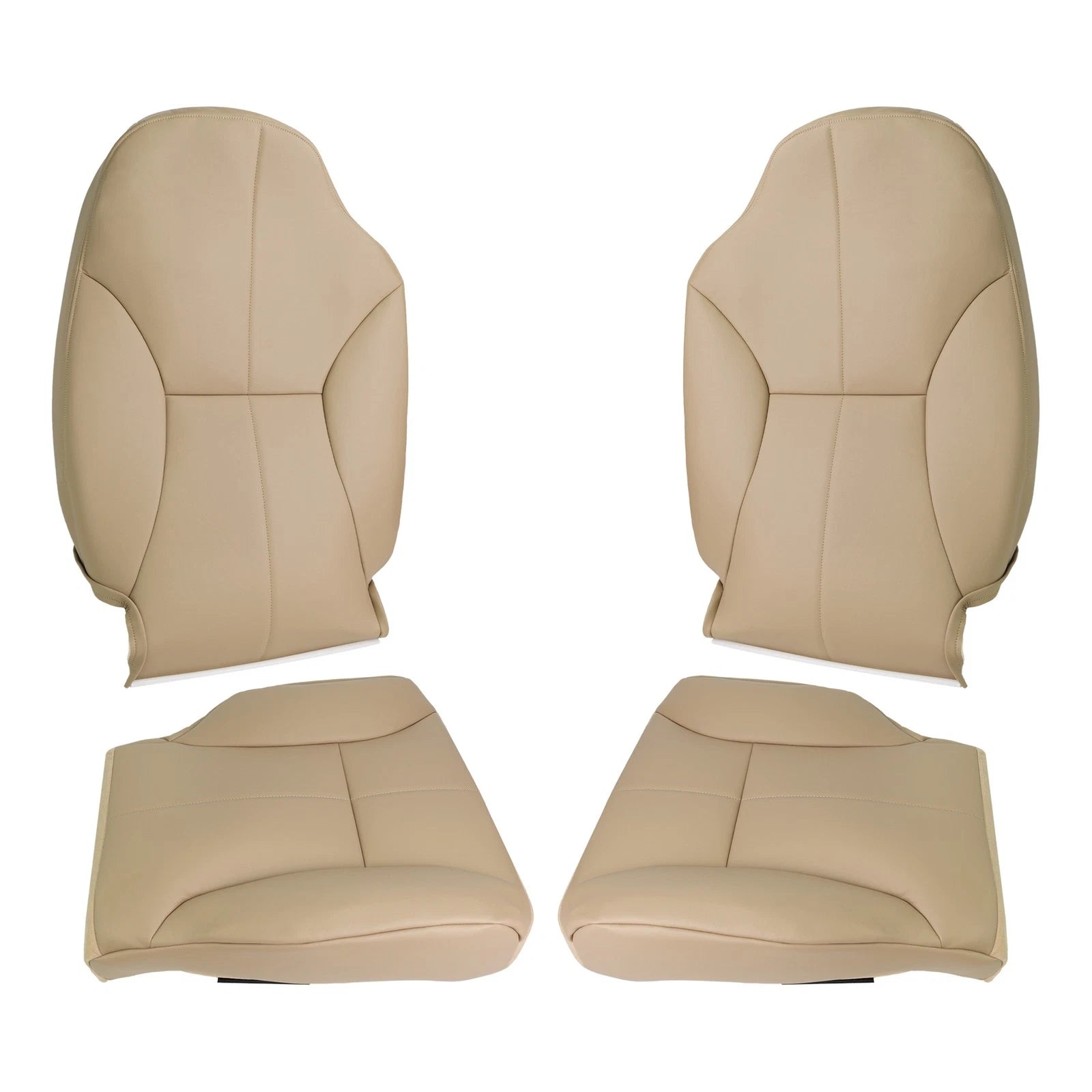 Set of 2 Durable Seat Covers for Dodge Ram 1500 2500 3500 SLT (1998–2002)