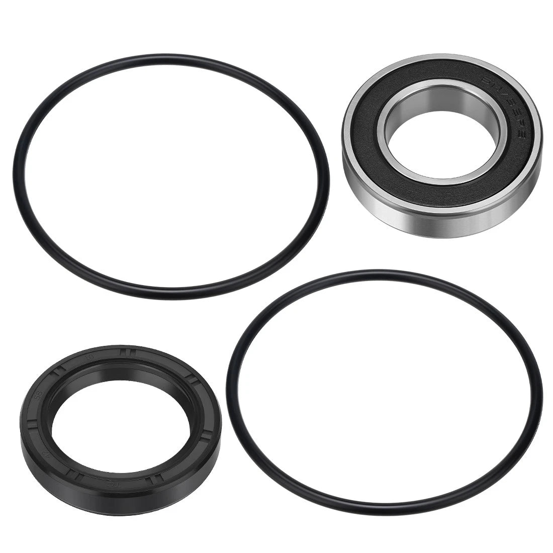 Rear Axle Wheel Bearing Seals Kit for Honda Rancher TRX350/400/420 (2000–2023)