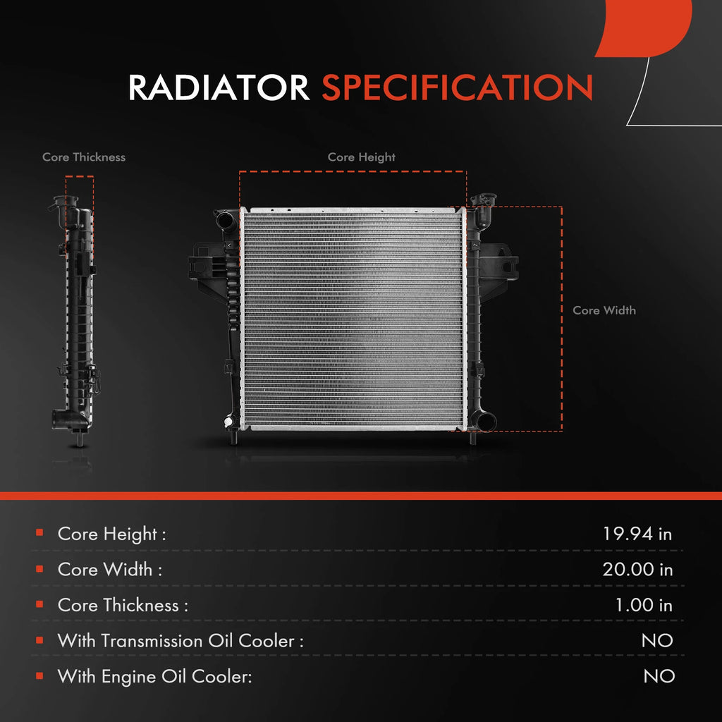 Radiator for Jeep Liberty (2007)