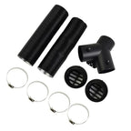75mm Pipe-Ducting Y Piece + Vent + Hose Clip for Diesel Heater