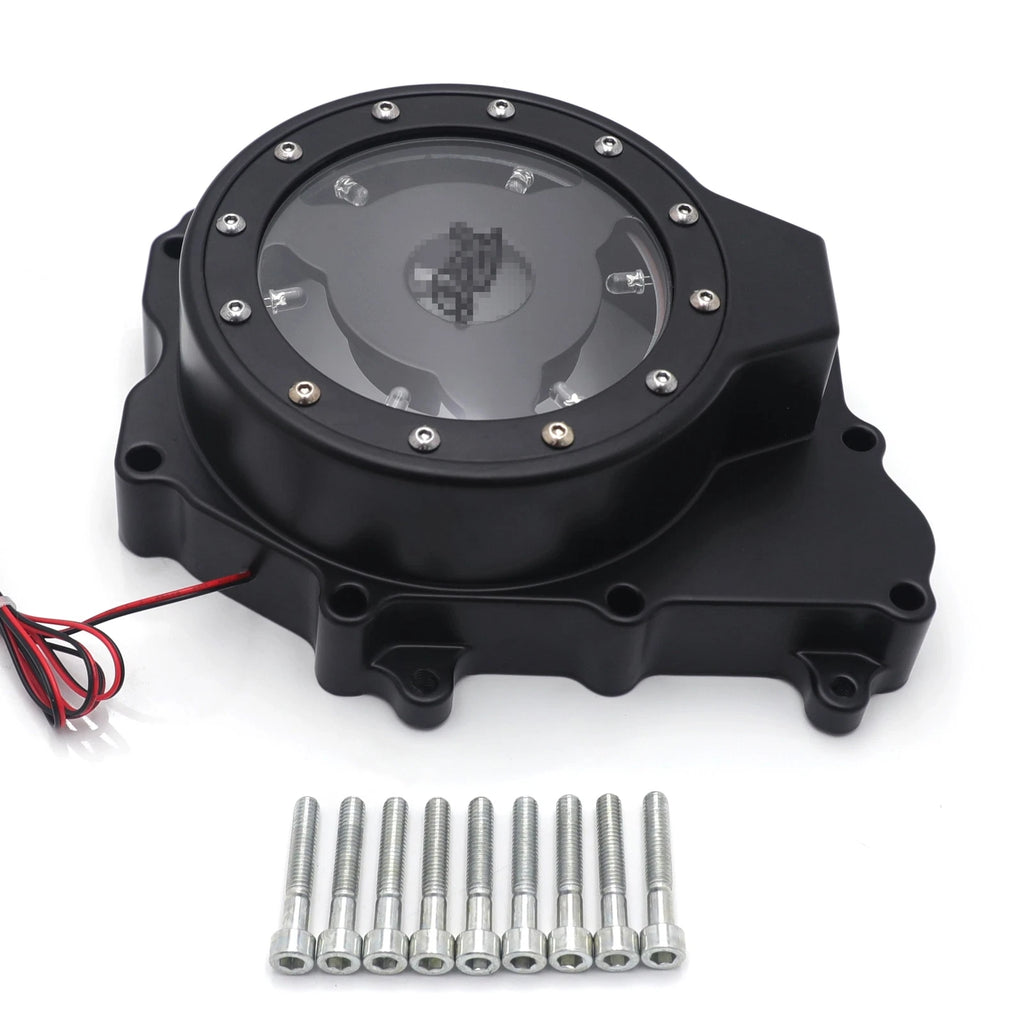 White LED Stator Engine Cover for Yamaha YZF-R6/YZF-R6S (2003–2006)