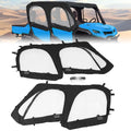 Set of 2 Soft Door Cab Enclosures for Honda Pioneer 1000-6 (2023–2025)