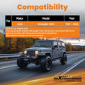 3.25" Lift Kit for Jeep Wrangler TJ (1997–2002) w/ 6-Cyl Engine