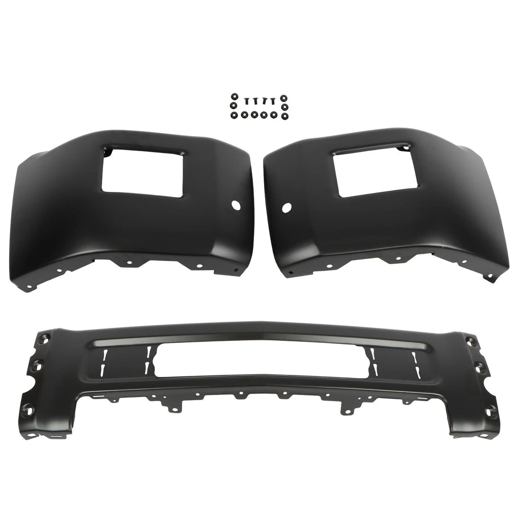 Split-Style Front Bumper for Chevy Silverado 2500 3500 (2015–2019)