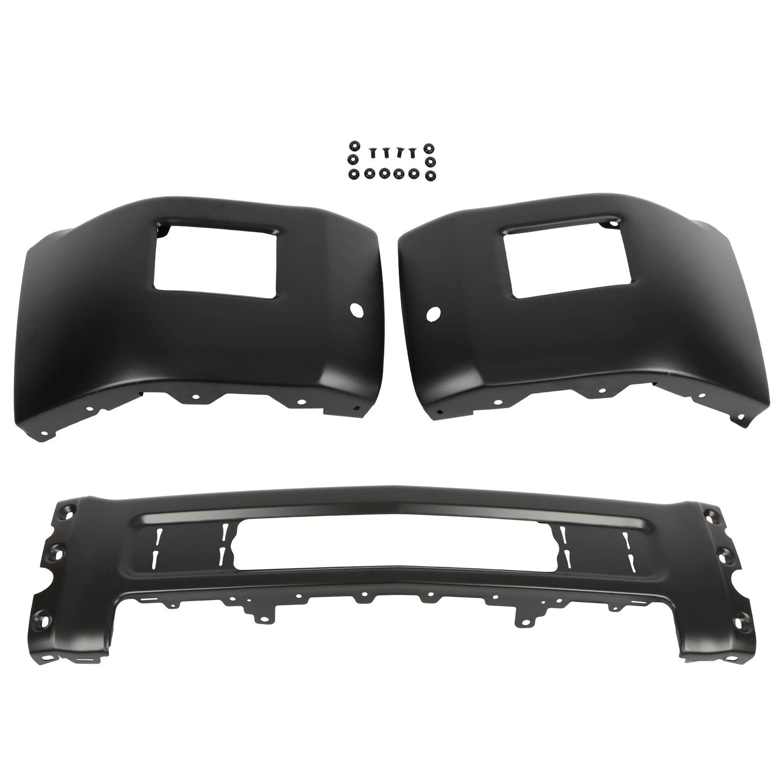 Split-Style Front Bumper for Chevy Silverado 2500 3500 (2015–2019)