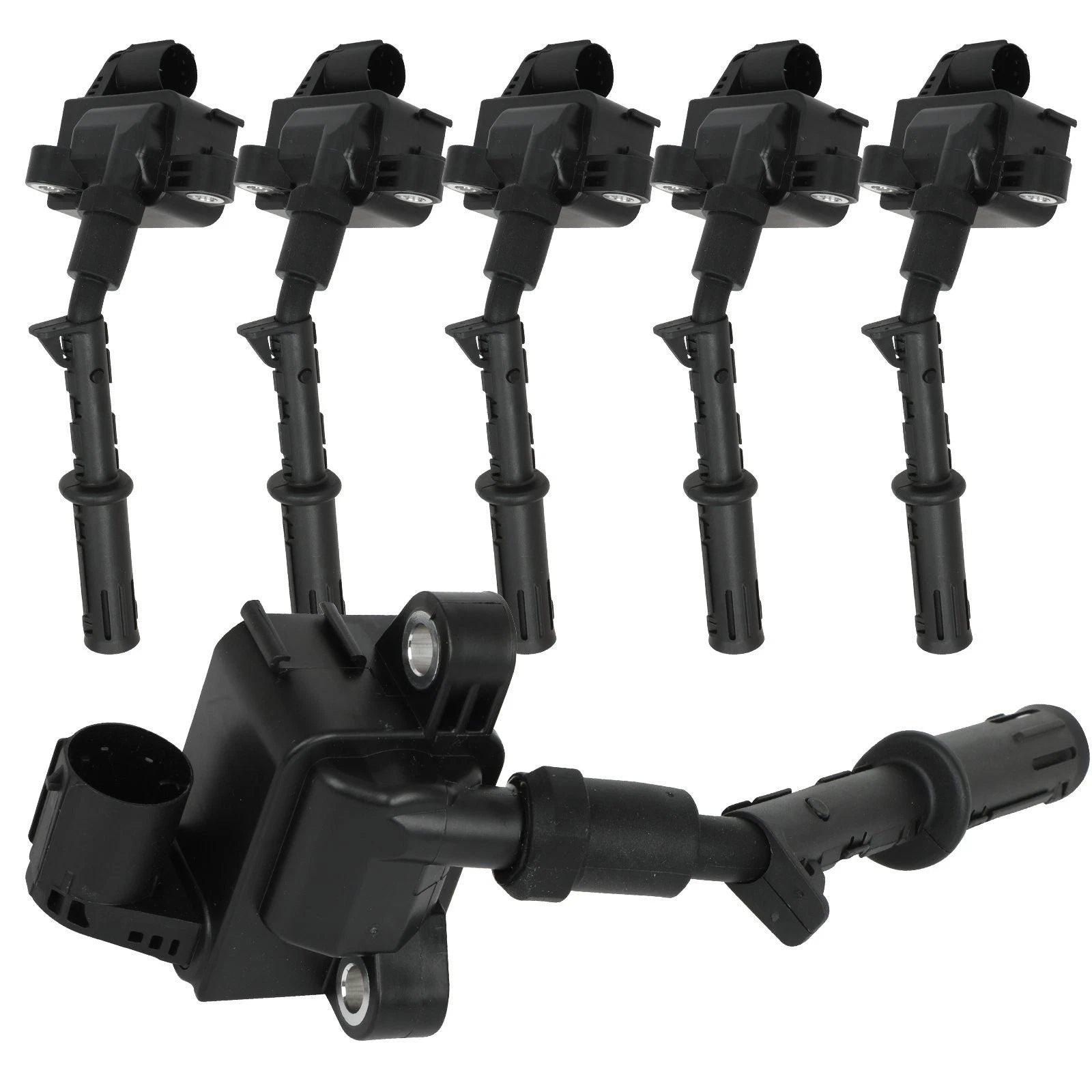 6 Ignition Coils for Mercedes Benz C300 (2013–2014) C350 (2012–2015) 3.5L