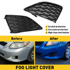 Set of 2 Fog Light Covers for Toyota Corolla (2009–2010)