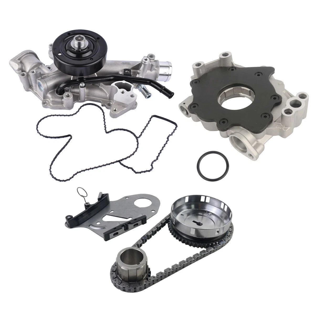 Timing Chain Kit with Oil & Water Pump for Dodge Ram 1500 2500 Durango (2002–2023)