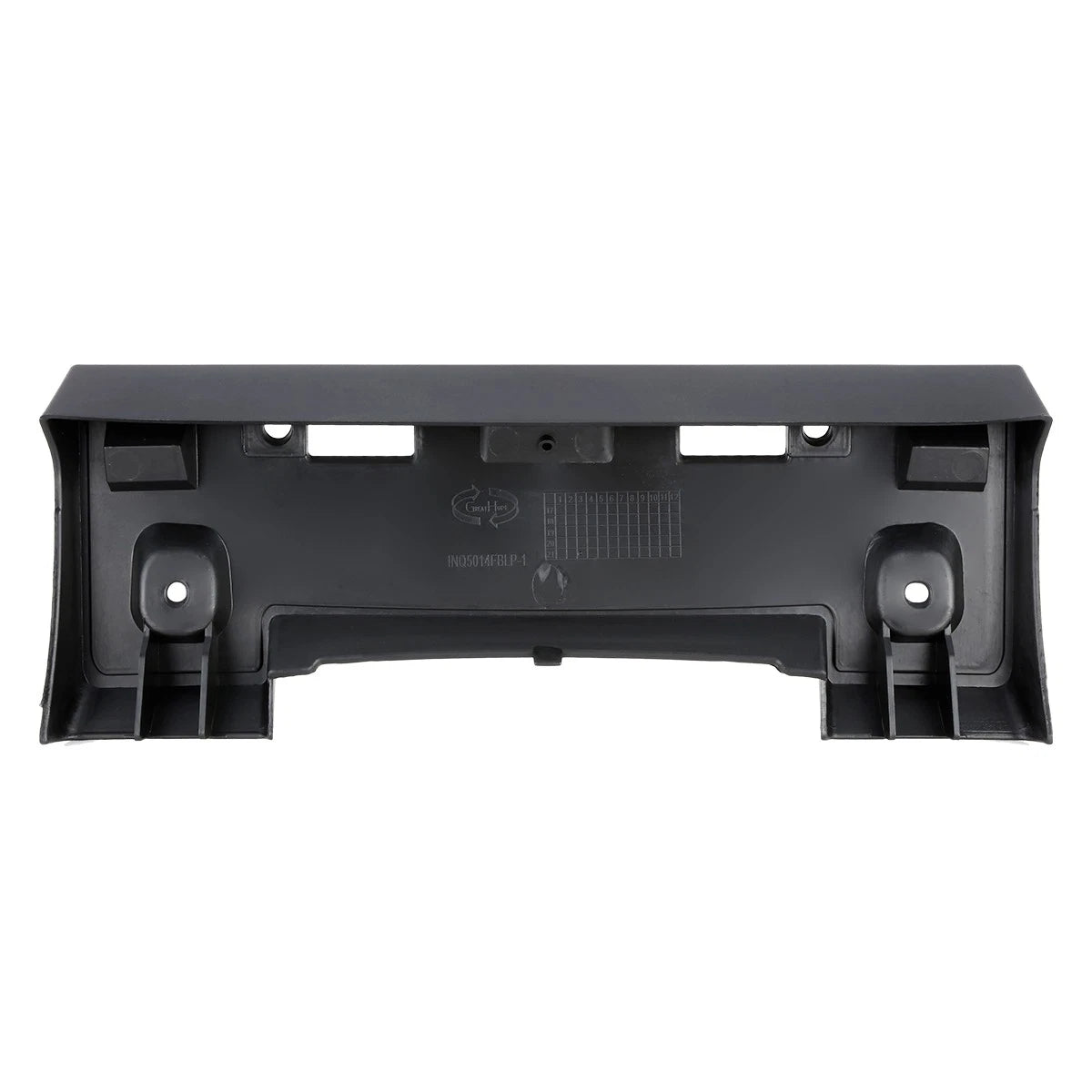 Front Bumper License Plate Tag Mounting Bracket for Infiniti Q50 (2014–2017)