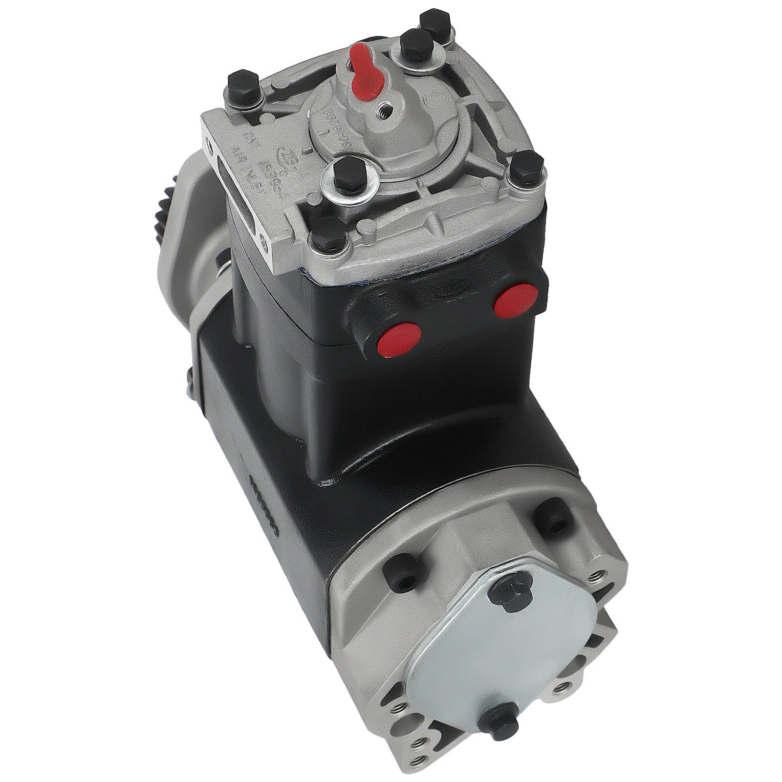 Aluminum Air Brake Compressor Assy for Cummins 6CT 8.3L (3558006, 3558006X)
