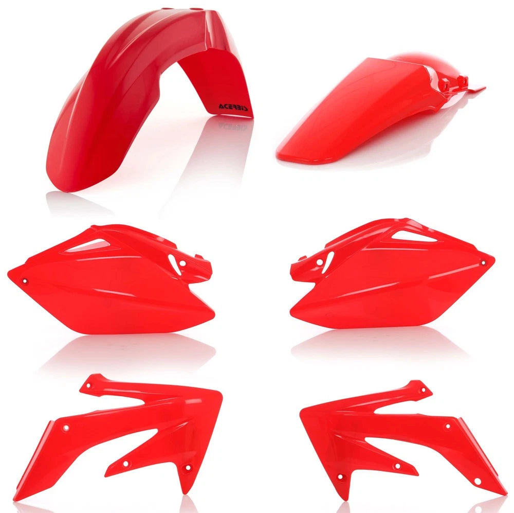 Acerbis Plastic Body Kit Red for Honda CRF250R (2006–2009)