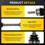 CV Axle Shaft Assembly for Scion xB (2008–2015) Front Right
