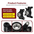 Set of 2 Rear Knuckles for Honda Pioneer 1000 (2016–2023) 52210-HL4-A00 52260-HL4-A00