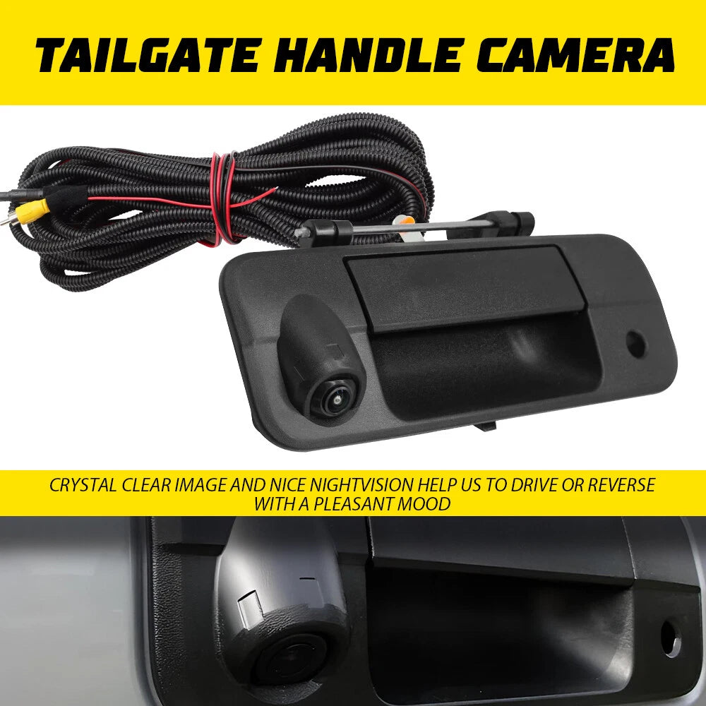 Tailgate Handle Mount Backup Camera for Toyota Tundra (2007–2014)
